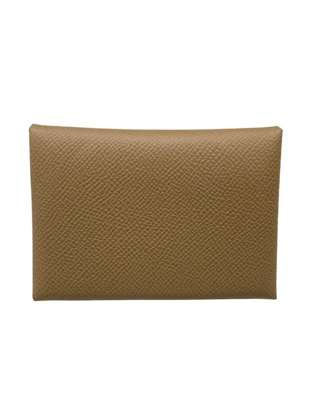 Hermes Coin Purse Calvi Duo Etoupe